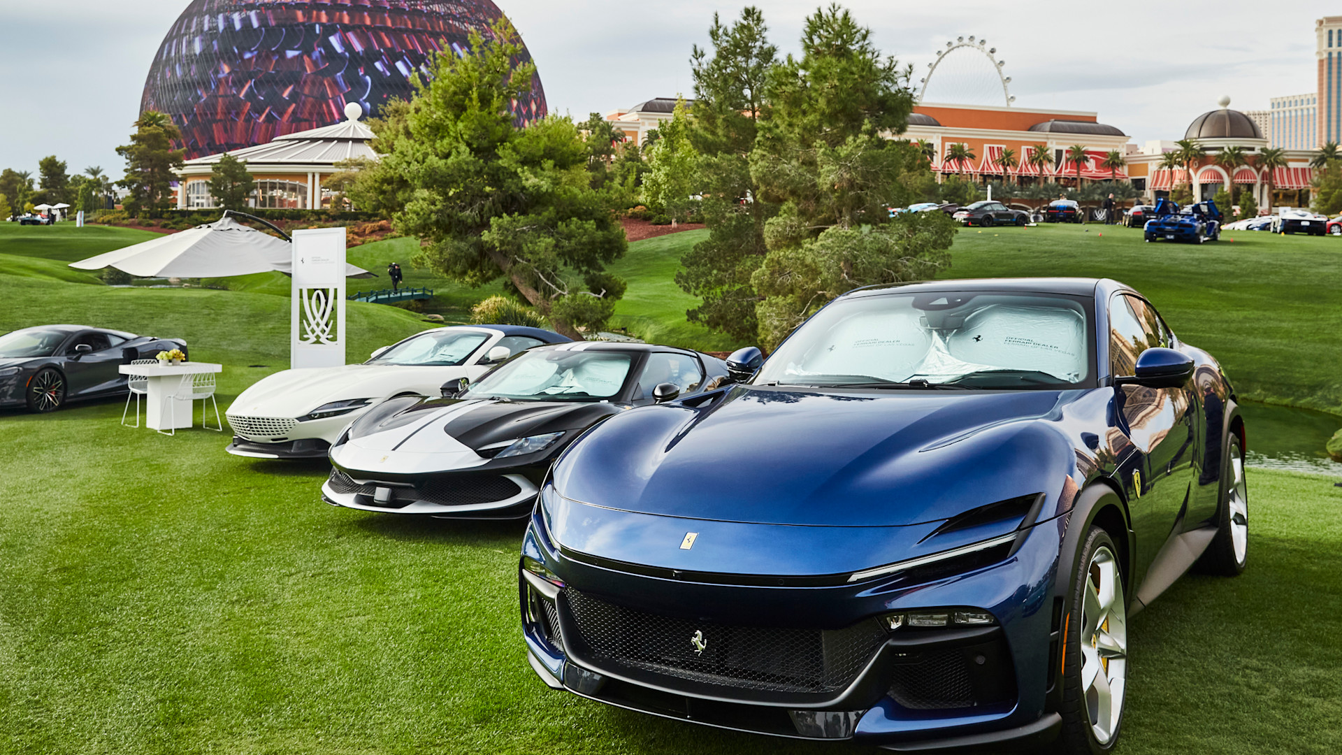 Ferrari Showcase at Concours 2024