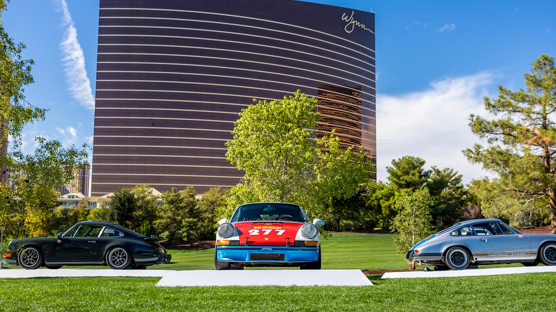 Porsche Showcase at Concours 2024